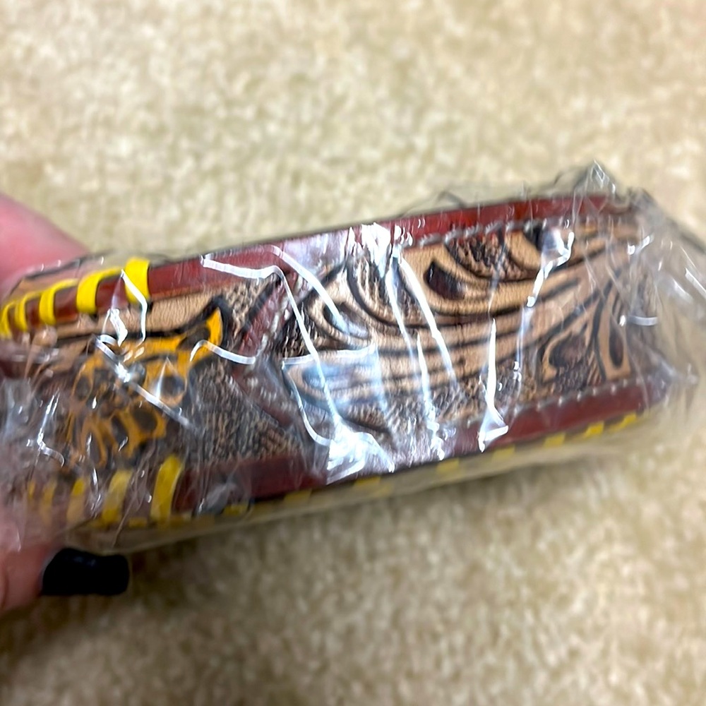 Genuine leather purse strap